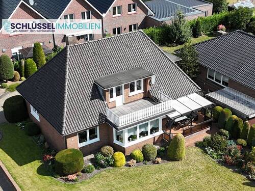 Luftbild - 8 Zimmer Einfamilienhaus in Garrel