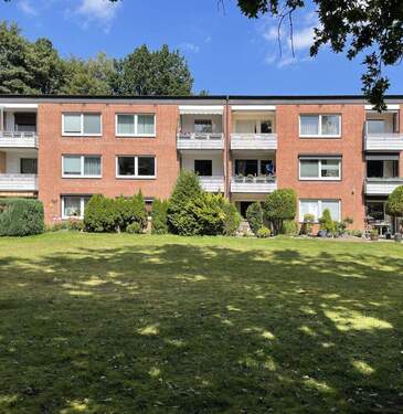 Rückansicht - Terrassenwohnung nahe Außenmühle