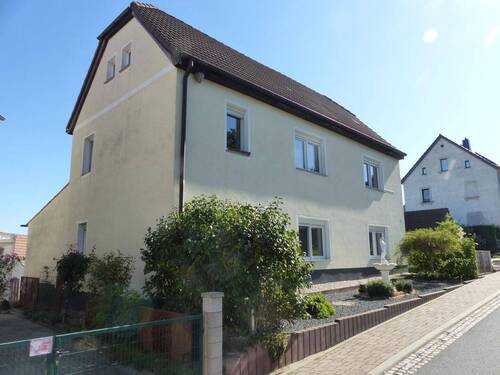 Ansicht 1 - Charmantes, freistehendes Einfamilienhaus in beliebter Lage von Wermsdorf!