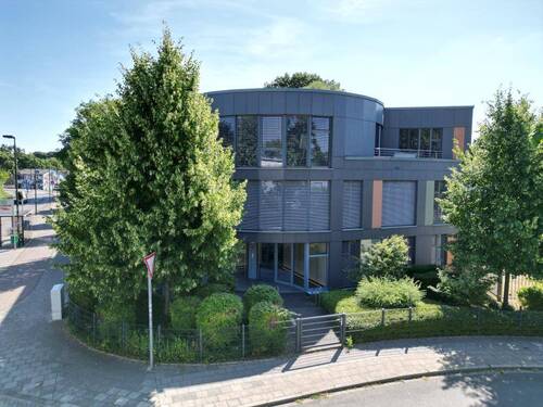 Gebäudefront II - Büro mit 310,00 m&sup2; in Düsseldorf zur Miete