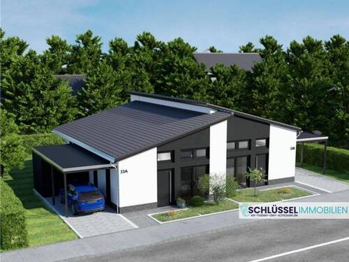 Luftbild -Putz- - Bungalow mit 70,60 m&sup2; in Papenburg zum Kaufen