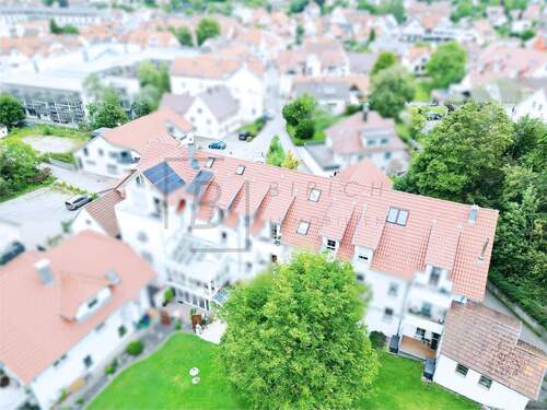 Luftaufnahmen - 3 Zimmer Etagenwohnung in Ochsenhausen