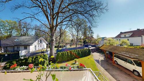 Blick vom Balkon - 
