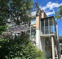 sofort beziehbare Maisonette-Wohnung, exklusiv wohnen über zwei Etagen mit Blick ins Grüne - Waldkraiburg