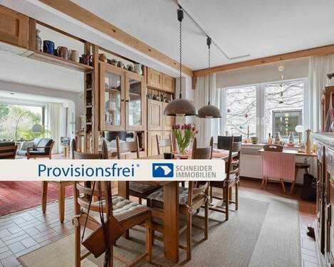 Wohn-/Essbereich - Doppelhaushälfte mit Garten, Garage und Einliegeroption in Ratingen-Süd