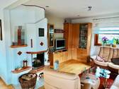 Wohnzimmer - 7 Zimmer Mehrfamilienhaus, Wohnhaus zum Kaufen in Zaberfeld