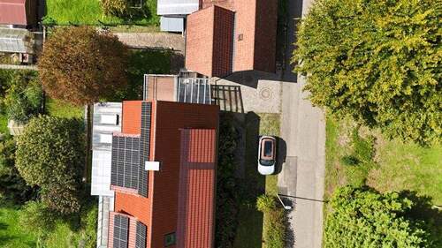 Drohenaufnahme - 8 Zimmer Doppelhaushälfte zum Kaufen in Bad Säckingen