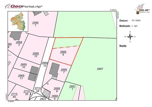 Lageplan_Auf_Krämel - Grundstück zum Kaufen in Lauterecken