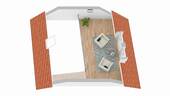 Grundriss Galerie - 