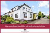 Ärzte & Apotheker Immobilien - Charmante Doppelhaushälfte mit großem Garten in Stade