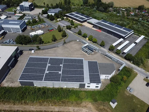 Vogelperpektive - Halle zum Kaufen in Bad Lippspringe