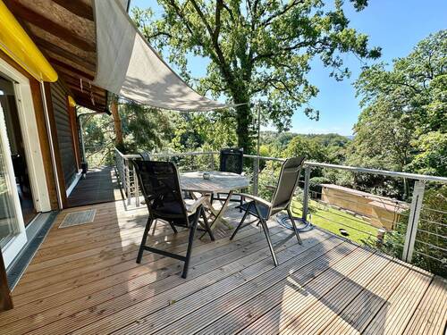 zweite der drei Terrassen mit herrlichem Blick - 