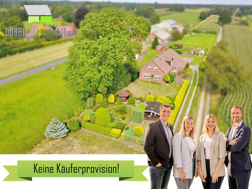 Außenansicht - Großzügiges Einfamilienhaus mit weitläufigem Grundstück in Veenhusen