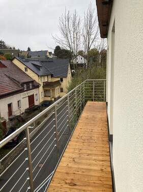 Balkon - Modernes Einfamilienhaus mit Panoramablick in Dorfhain