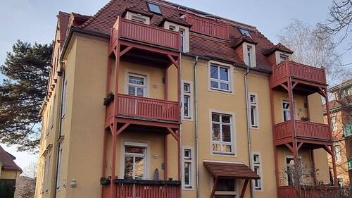 Rückansicht - Großzügiges 90 m²-Investment in Trachau