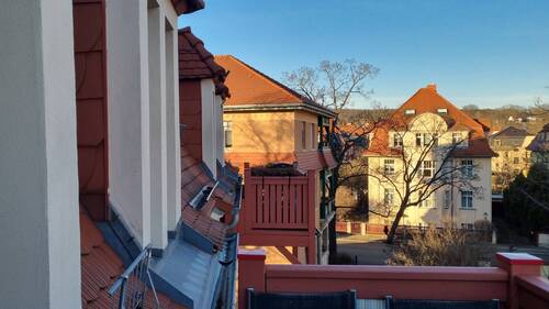 Blick vom Balkon - 