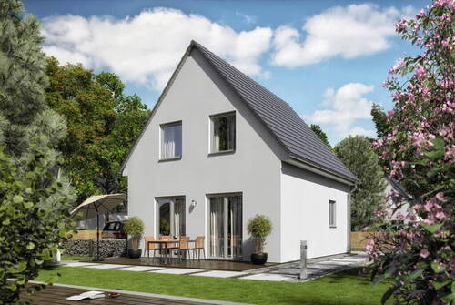 Bild1 - Landsberg OT Klepzig: Einfamilienhaus-Neubau auf 595 qm Grundstück, individueller Hausbau