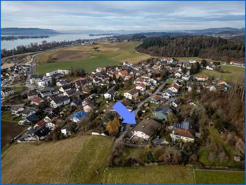 Seesicht v. Hegne - 3,5-Zi.-ETW in Hegne m. Blick auf Untersee u. Reichenau, 2x Terrassen, 2xBäder, BEZUGSFREI !
