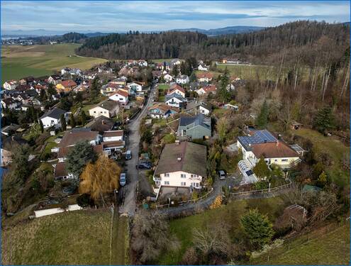 Haus v. oben - 