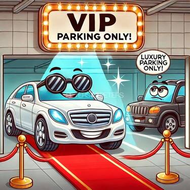 VIP_Parking_Humor - + Tschüss Stress, Hallo Tiefgarage! +