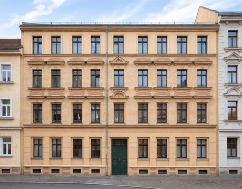 Hausansicht - 2 Zimmer Etagenwohnung in Leipzig