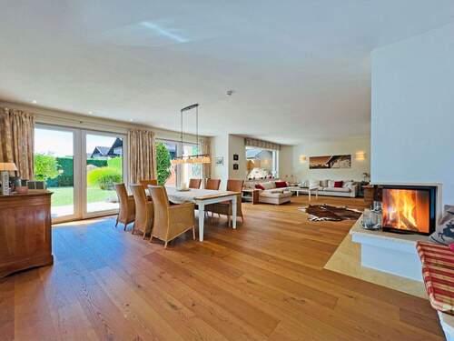Wohnzimmer - 5 Zimmer Terrassenwohnung zum Kaufen in Garmisch-Partenkirchen