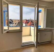 2 Raumwohnung mit Balkon und Weitblick im Leipziger Süden, Bad mit Dusche, 3. OG - Rötha