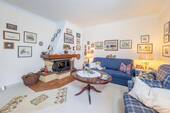 Wohnzimmer mit Kamin - 