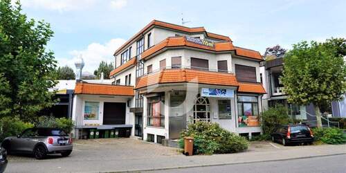 Außenansicht - Möblierte Bürofläche mit Terrasse in S -West