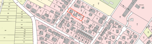 Flurkarte - Mehrfamilienhaus, Wohnhaus in Offenbach am Main zum Kaufen