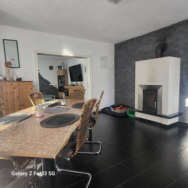 Essbereich 1.Stock mit Kamin - 