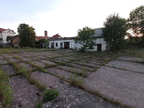 Blick auf Grundstück - 