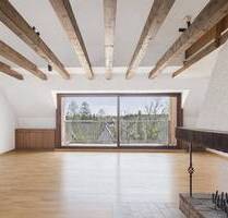 Dachgeschosswohnung mit Kamin und außergewöhnlichem Gestaltungspotenzial - München Untergiesing-Harlaching