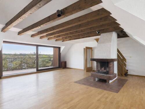 Kamin und Panorama-Balkon - 3 Zimmer Etagenwohnung zum Kaufen in München