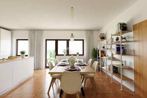 EG Wohnküche ohne Wand_Visualisierung - 