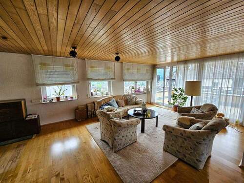 Alte Version des Wohn- Essbereiches (aktuell im Um - Etagenwohnung mit 86,60 m² in Bad Ems zur Miete