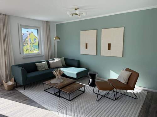 Musterhaus - Wohnzimmer - 