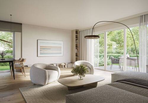 Der Wohnbereich - 5 Zimmer Doppelhaushälfte zum Kaufen in Wendlingen am Neckar