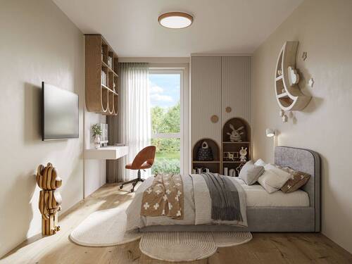 beispielhaftes Kinderzimmer - 5 Zimmer Doppelhaushälfte in Wendlingen am Neckar