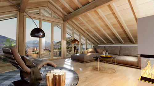 Dachgeschoss Visualisierung - 