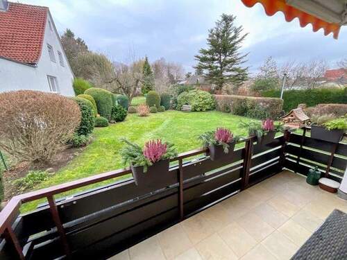 Blick vom Balkon - Schöne geräumige 2-Zimmer-Eigentumswohnung in bester Lage von Bad Harzburg