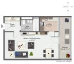 Grundriss der Wohnung - 