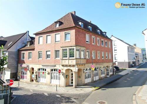 Außenansicht - Zentrale Lage in Rheine: Wohn- und Geschäftshaus mit viel Potential!