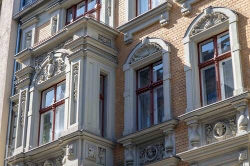 Außenansicht Detail - 4 Zimmer Etagenwohnung in Berlin