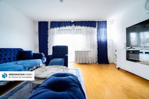 Wohnzimmer - IMMONATION! 2-Zimmer Wohnung in Fürth Hardhöhe