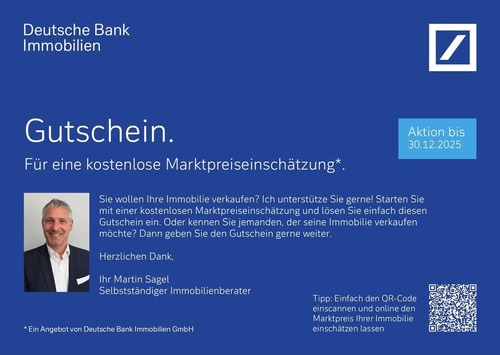 Gutschein für Marktpreiseinschätzung - 
