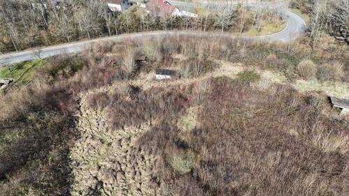 Luftaufnahme total - Großes Grundstück am Gesundheitszentrum Glantal in Meisenheim
