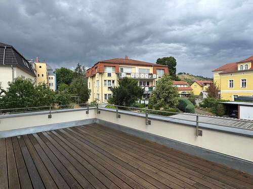 Terrasse mit Ausblick - 