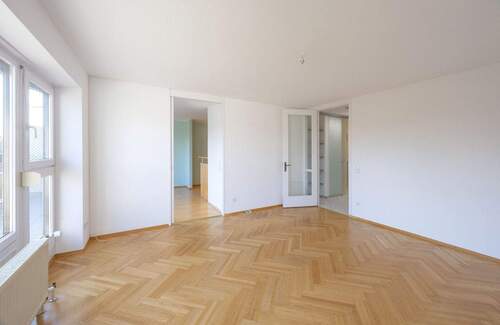 Wohnzimmer - 2 Zimmer Etagenwohnung zur Miete in Germering