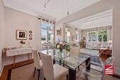Essen, Blick Richtung Wohnen und Balkon - 